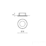 AZZARDO 0871 | Emilio Azzardo zabudovateľné svietidlo Ø90mm 90x90mm 1x MR16 / GU10 IP54 biela