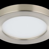 EGLO 900933 | Fueva-Flex Eglo zabudovateľné LED panel kruhový Ø117mm 1x LED 650lm 3000K čierna, opál