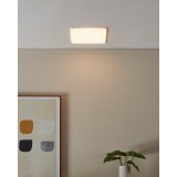 EGLO 900969 | Rapita Eglo zabudovateľné LED panel štvorec 215x215mm 1x LED 2250lm 3000K IP65/20 biela, opál