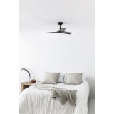 FARO 33806WP | Heywood Faro ventilátor stropné matná čierna