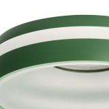 KANLUX 35296 | Eliceo Kanlux zabudovateľné svietidlo - ELICEO DSO GR - kruhový bez objímky Ø96mm 1x MR16 / GU5.3 / GU10 zelená, biela