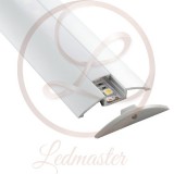 LEDMASTER 2025 | Ledmaster hliníkový led profil doplnok - LP104 - chrom, matné