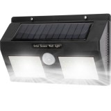 LEDMASTER 2657 | LM-SOL Ledmaster stenové svietidlo - 0602 - pohybový senzor, svetelný senzor - súmrakový spínač slnečné kolektorové / solárne LED