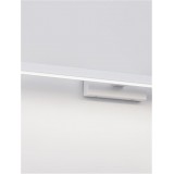 NOVA LUCE 787012 | Flat-NL Nova Luce rameno stenové svietidlo 1x LED 1513lm 3000K IP44 biela