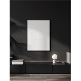 NOVA LUCE 9050164 | Kenio Nova Luce stolové svietidlo 24cm prepínač na vedení 1x E14 biely mramor, opál