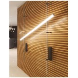 NOVA LUCE 9180661 | Magnetic-Decorative-Wall Nova Luce prvok systému svietidlo magnet 1x LED 2660lm 3000K matná čierna, opál