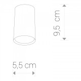 NOWODVORSKI 5256 | Eye-Graphite Nowodvorski stropné svietidlo tyč 1x GU10 grafit