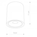 NOWODVORSKI 9108 | Edesa-LED Nowodvorski stropné svietidlo 1x LED 530lm 3000K IP54 biela