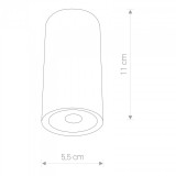 NOWODVORSKI 9111 | Edesa-LED Nowodvorski stropné svietidlo 1x LED 250lm 3000K IP54 biela