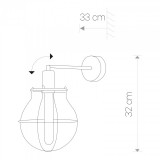 NOWODVORSKI 9742 | Manufacture Nowodvorski rameno stenové svietidlo otočné prvky 1x E27 čierna, mosadz