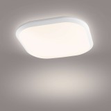 PHILIPS 32810/31/P0 | Cavanal Philips stropné svietidlo - SceneSwitch štvorec impulzový prepínač regulovateľná intenzita svetla 1x LED 1500lm 2700K biela