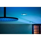 PHILIPS 8719514355347 | PHILIPS-hue-Xamento Philips zabudovateľné hue múdre osvetlenie kruhový regulovateľná intenzita svetla, meniace farbu, nastaviteľná farebná teplota, Bluetooth Ø94mm 1x GU10 350lm 2200 <-> 6500K chróm