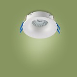 TK LIGHTING 3500 | Eye-TK Tk Lighting zabudovateľné svietidlo Ø84mm 1x GU10 / MR16 IP44 biela