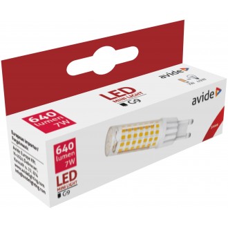 AVIDE ABG9WW-7W-B | G9 7W Avide LED svetelný zdroj svietidlo 640lm 3000K 220°