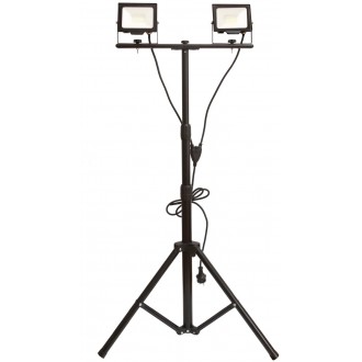 AVIDE ABLRFLNW-20W-TRIPOD-D | AV-Flood-Slim Avide prenosné svetlomet/reflektory svietidlo - tripod vybavené vedením a zástrčkou 1x LED 4000lm 4000K IP65