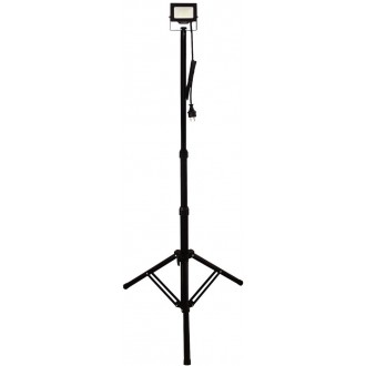 AVIDE ABLRFLNW-20W-TRIPOD-S | AV-Flood-Slim Avide prenosné svetlomet/reflektory svietidlo - tripod vybavené vedením a zástrčkou 1x LED 2000lm 4000K IP65