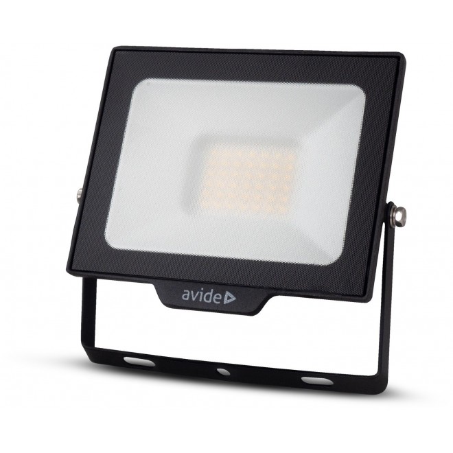 AVIDE ARFFLNW-50W | AV-Ref-Slim Avide svetlomet reflektory svietidlo otočné prvky 1x LED 5000lm 4000K IP65 čierna