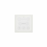 FARO 33524 | Poros Faro svietidlo s ventilátorom stropné 1x LED 900lm 2700K matný biely, opál