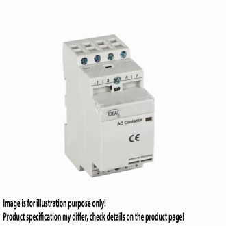 KANLUX 23252 | Kanlux stýkač DIN35 modul - 2, 25A/8,5A - 40 - KMC-25-40 - svetlo šedá