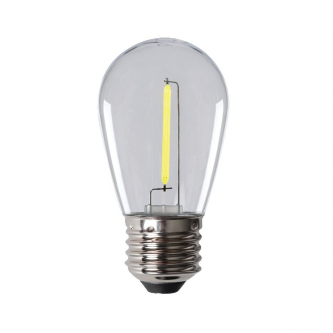 KANLUX 26048 | E27 0,9W Kanlux Edison ST45 LED svetelný zdroj filament - GREEN - ST45 LED 0,9W E27-GR - 75lm 220° IK04