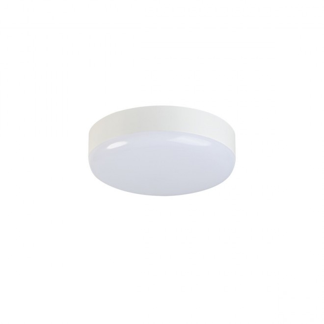 KANLUX 37290 | Iper Kanlux stenové, stropné svietidlo - IPER LED 10W-NW-O - kruhový 1x LED 1200lm 4000K IP65 IK10 biela