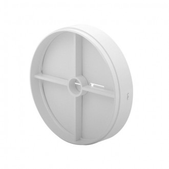 KANLUX 70961 | Kanlux spätná klapka Ø100 pre potrubný ventilátor - ZL100 - kruhový UV biela