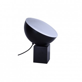 KLAUSEN 148003 | UNIQUE Crowd Klausen stolové svietidlo 33cm prepínač na vedení 1x LED 500lm 4000K čierna, biela