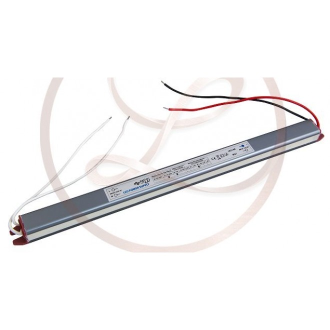 LEDMASTER 3606 | Ledmaster LED napájací zdroj 36W - 12V DC - 3A - vodovzdorné - 4772 - strieborný