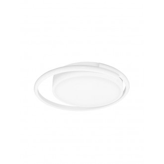 NOVA LUCE 9081207 | Odrey Nova Luce stropné svietidlo kruhový 1x LED 1540lm 3000K matný biely, opál