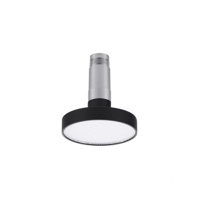 NOVA LUCE 9492838 | Imagine-NL Nova Luce zabudovateľné CRI>90 stropné svietidlo kruhový UGR <22 Ø100mm 1x LED 713lm 3000K matná čierna, opál, chróm