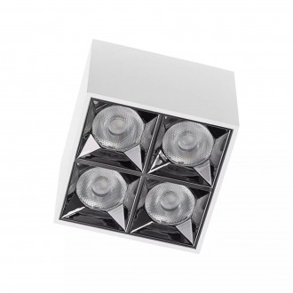 NOWODVORSKI 10047 | Midi-NW Nowodvorski stropné svietidlo tehla 1x LED 1500lm 3000K biela, čierna
