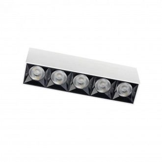 NOWODVORSKI 10048 | Midi-NW Nowodvorski stropné svietidlo tehla 1x LED 1700lm 3000K biela, čierna