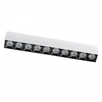 NOWODVORSKI 10050 | Midi-NW Nowodvorski stropné svietidlo tehla 1x LED 3500lm 3000K biela, čierna