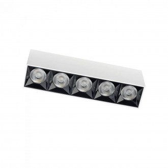 NOWODVORSKI 10052 | Midi-NW Nowodvorski stropné svietidlo tehla 1x LED 1700lm 4000K biela, čierna