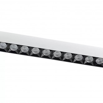 NOWODVORSKI 10053 | Midi-NW Nowodvorski stropné svietidlo tehla 1x LED 3500lm 4000K biela, čierna