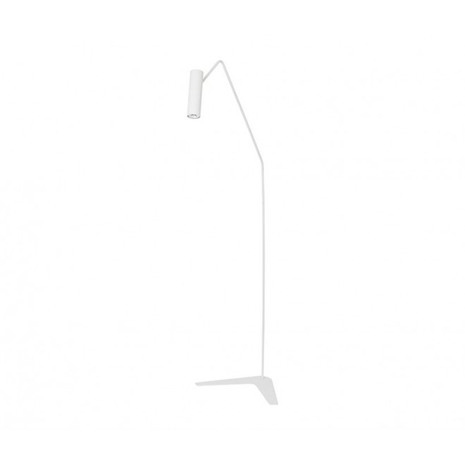 NOWODVORSKI 6493 | Eye-White Nowodvorski stojaté svietidlo 160cm nožný vypínač otočné prvky 1x GU10 biela