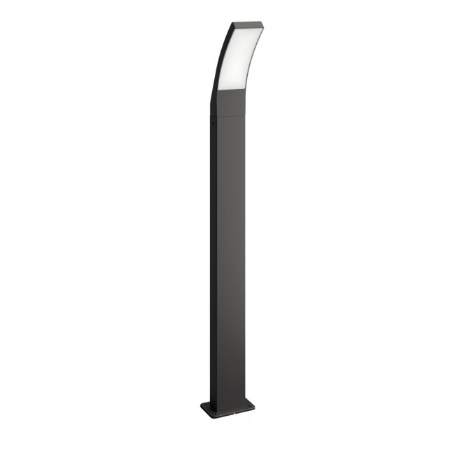 PHILIPS 8719514417793 | Splay Philips stojaté svietidlo 96cm 1x LED 1100lm 2700K IP44 antracit, biela