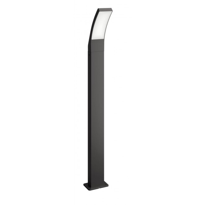 PHILIPS 8719514417816 | Splay Philips stojaté svietidlo 96cm 1x LED 1200lm 4000K IP44 antracit, biela