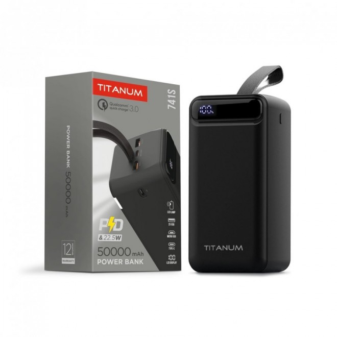 VIDEX 741S-B | Videx power bank TITANUM doplnky - LEDMASTER 5006 - čierna