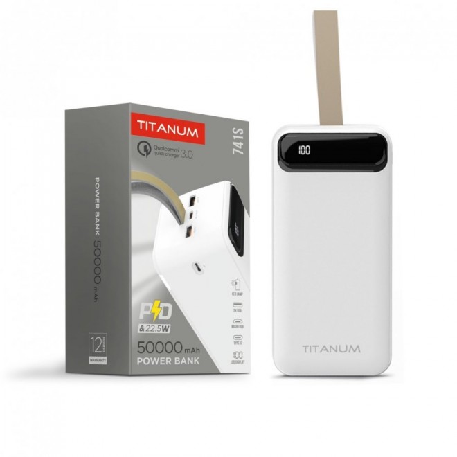 VIDEX 741S-W | Videx power bank TITANUM doplnky - LEDMASTER 5005 - biela