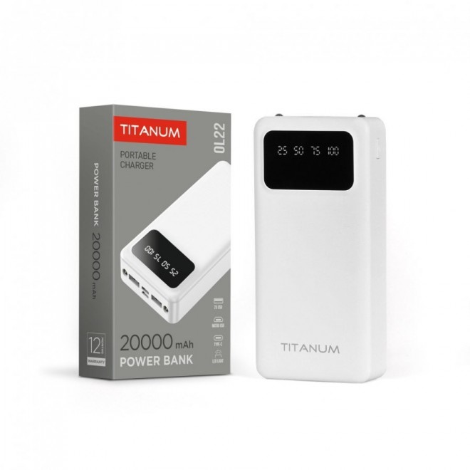 VIDEX OL22-W | Videx power bank TITANUM doplnky - LEDMASTER 5002 - biela