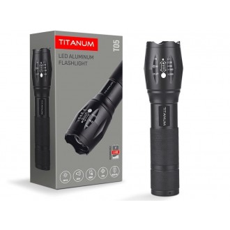 VIDEX TLF-T05 | Titanum Videx baterka svietidlo - LEDMASTER 4883 - čierna