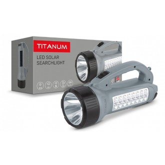 VIDEX TLF-T09SO | Titanum Videx baterka svietidlo - LEDMASTER 4884 - slnečné kolektorové / solárne čierna